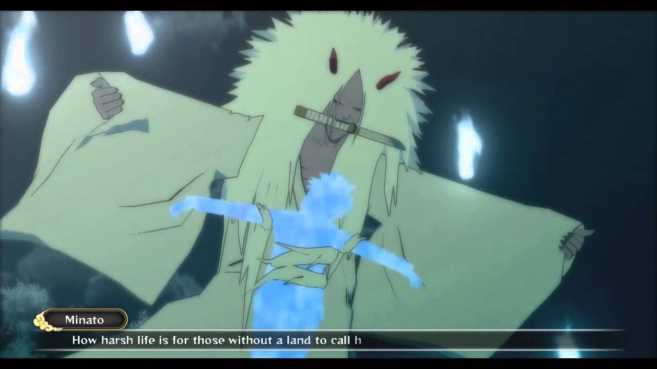 Naruto Shippuden Minato uses death seal jutsu YouTube