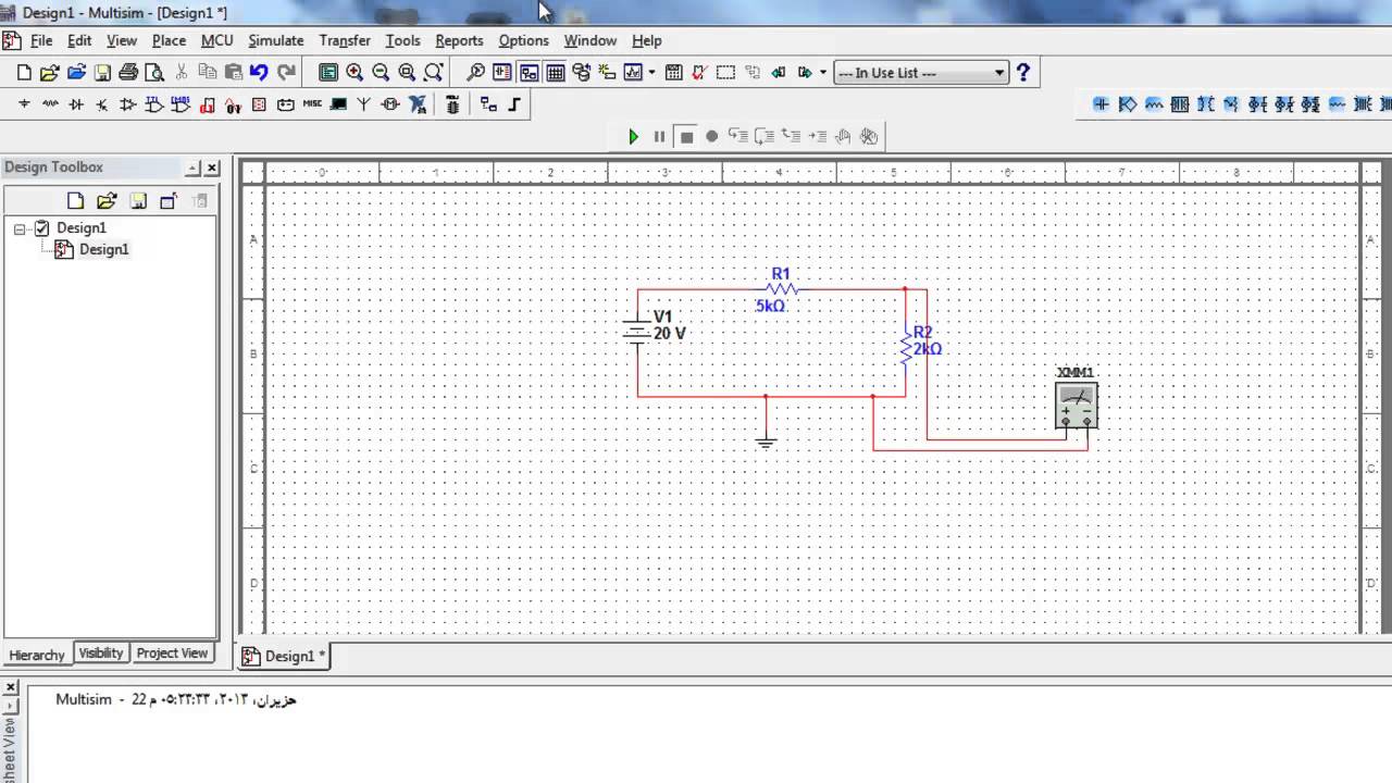 How to use voltmeter and ammeter in multisim YouTube