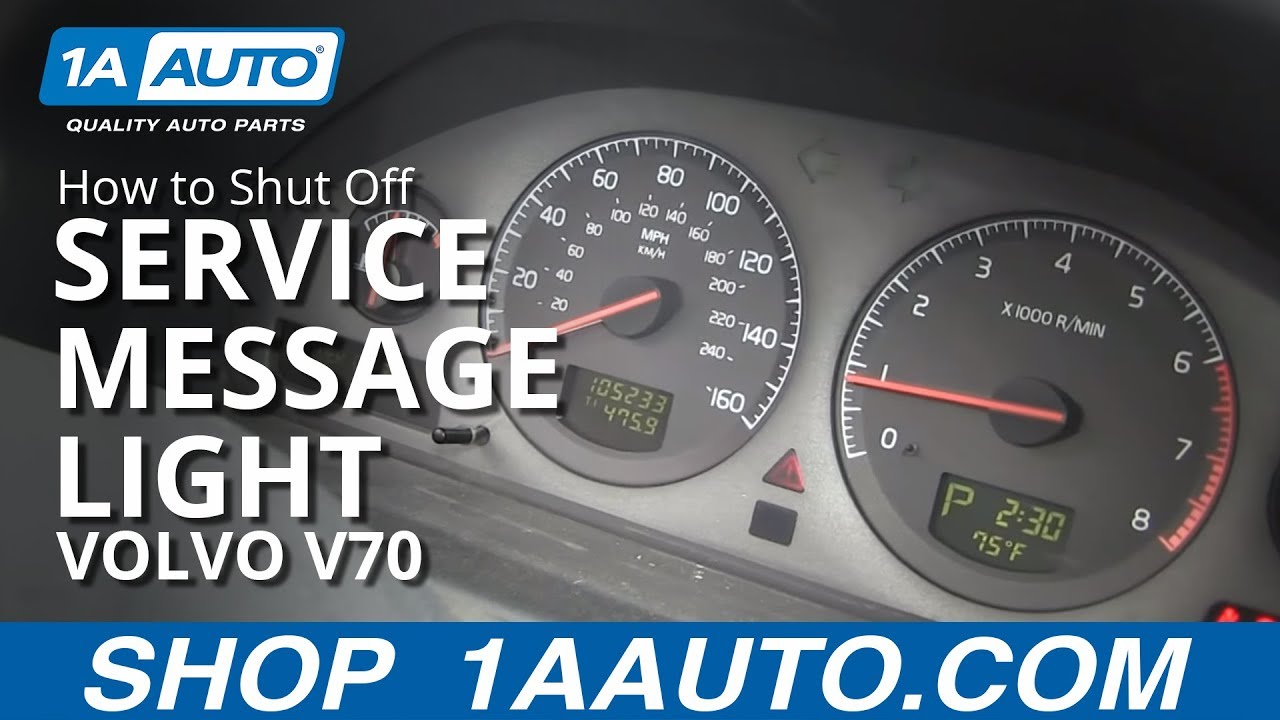 How To Shut Off Time for Regular Service Reminder Message Light 9907