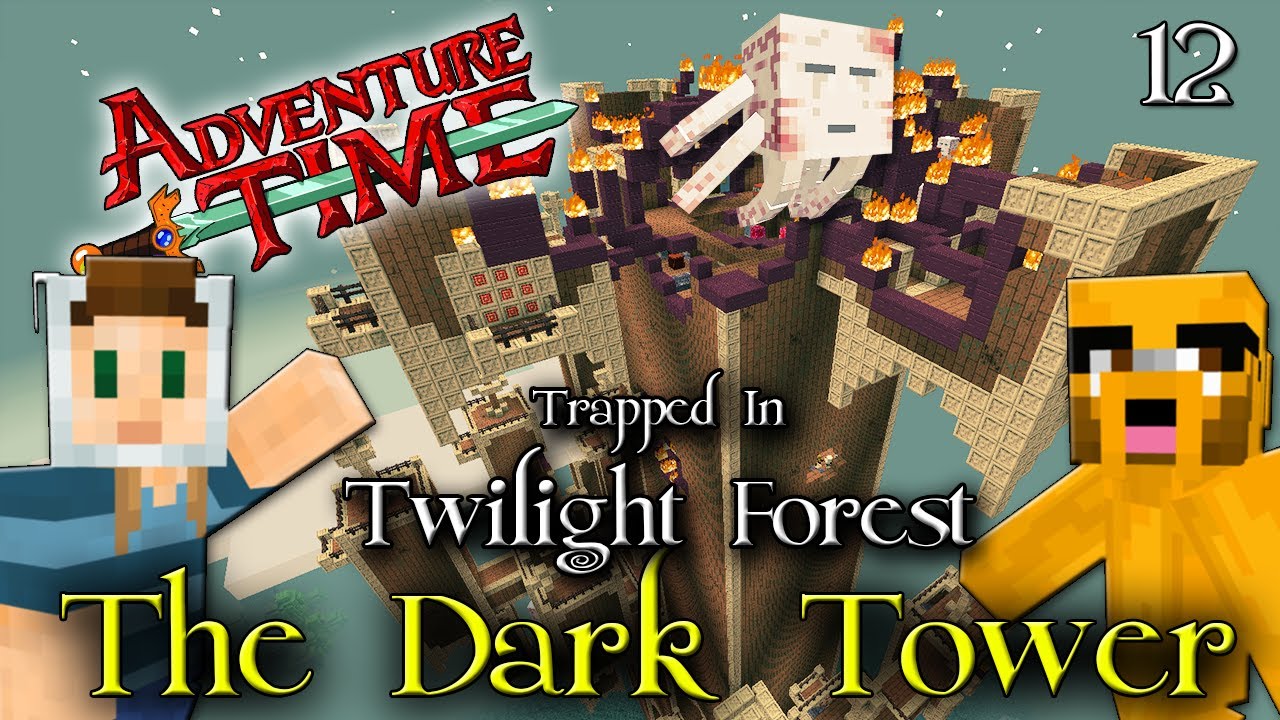 Adventure Time Minecraft TRAPPED IN TWILIGHT FOREST Ep