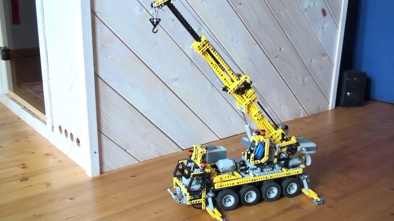 Lego Technic motorized crane 8421 YouTube