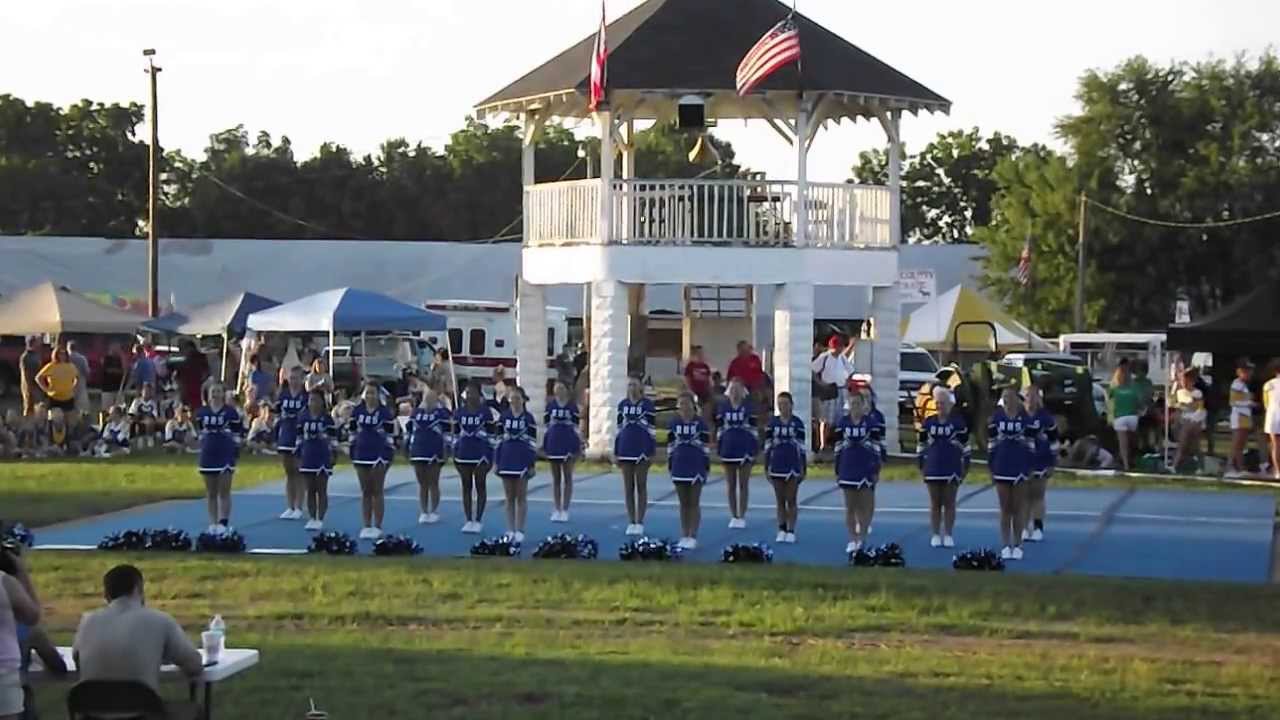 Ripley High school cheer at Adams county fair 2013 YouTube