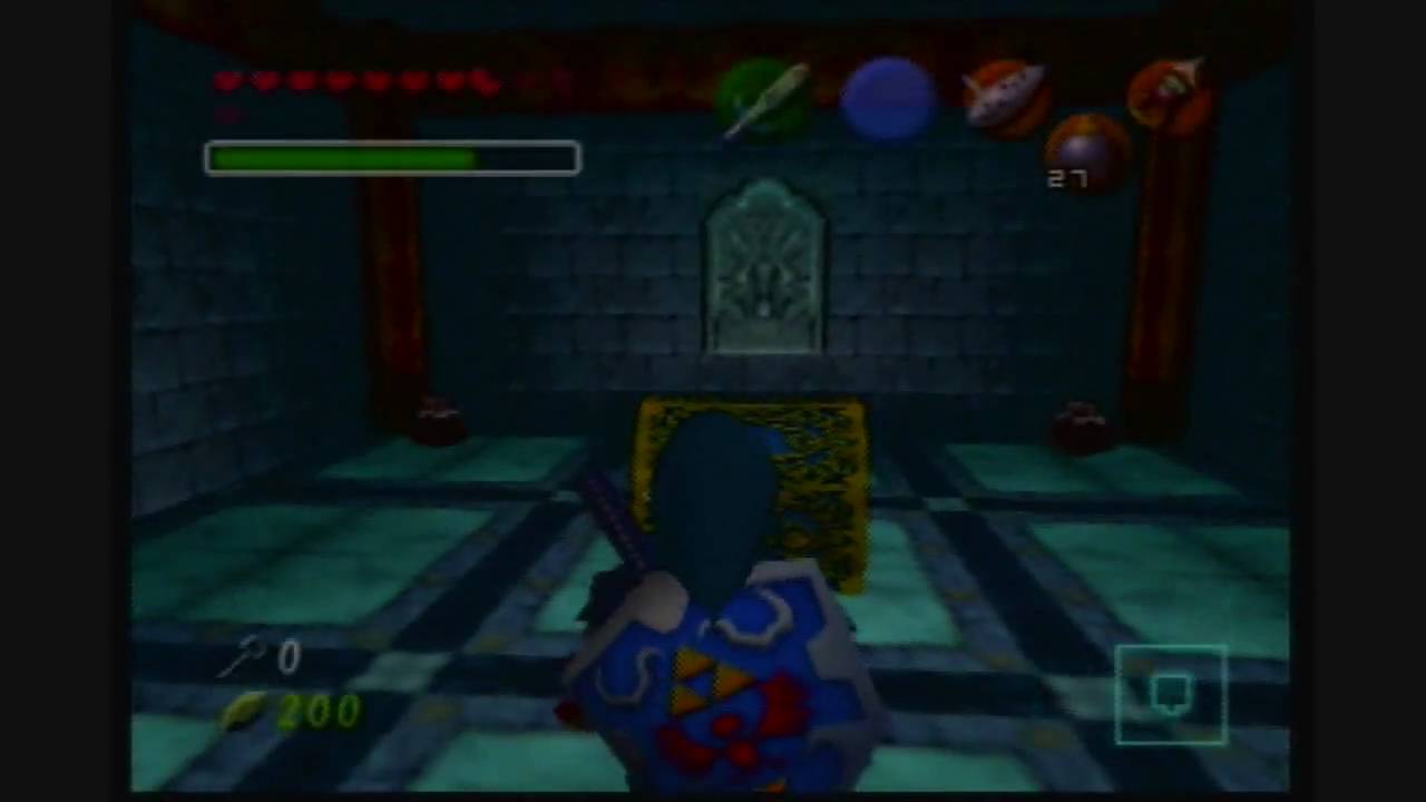 Legend of Zelda Ocarina of Time (Part 42) Water Temple Boss Key YouTube