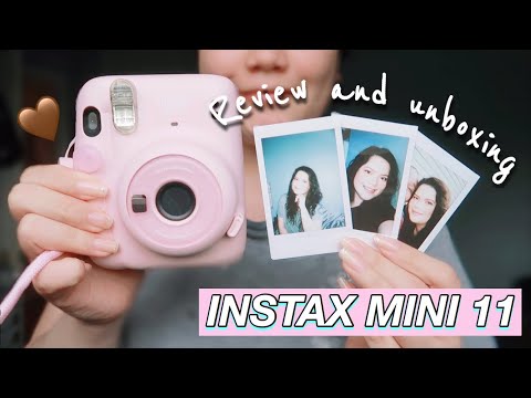 instax 16654968 mini 11 Camera, Blush Pink Bundlespro