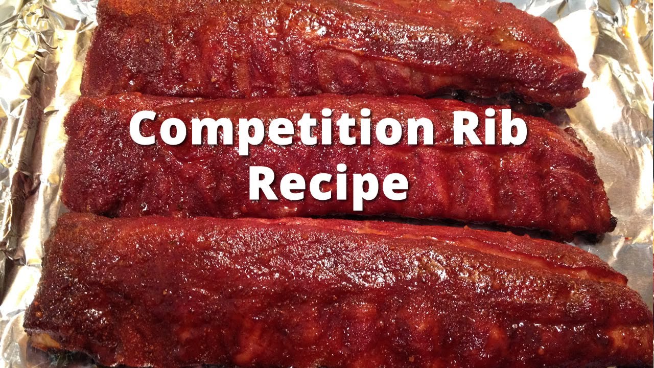 Competition Rib Recipe HowToBBQRight Baby Back Rib Method YouTube