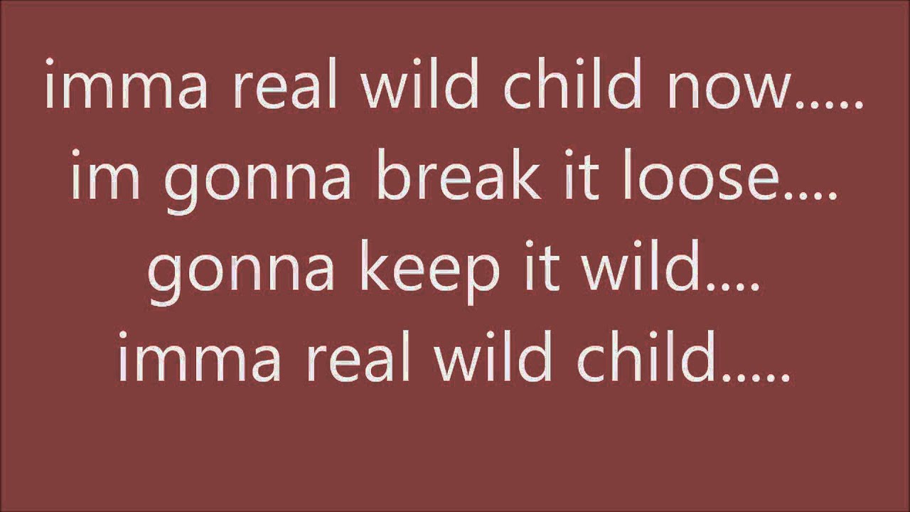 Real Wild Child w/ lyrics YouTube