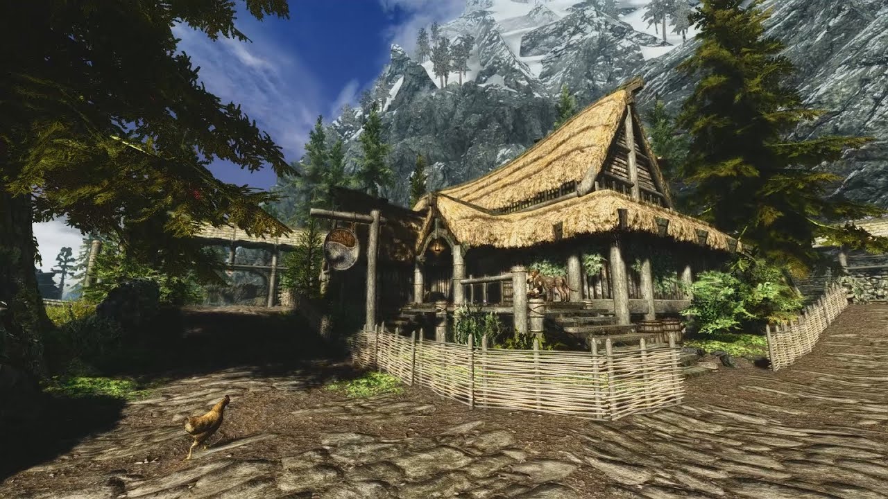Best Skyrim Graphics Mods 2014 Ultra Realistic Overhaul Sharpshooters ENB and Climates of