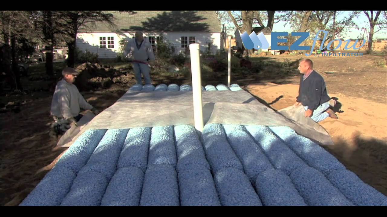 Septic Mound System Installation with EZflow by Infiltrator YouTube