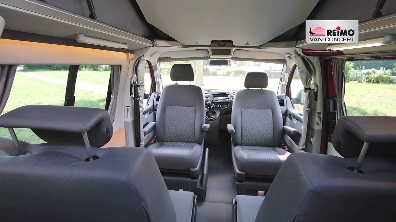 Campingbus Reimo Multistyle auf VW T5 YouTube