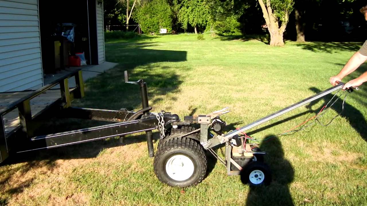 Motorized Trailer Dolly YouTube
