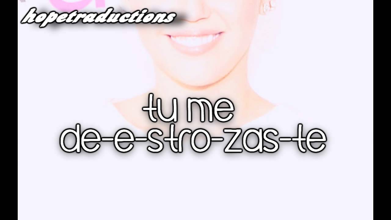 Miley cyrus Wrecking ball (Traducida al español) YouTube