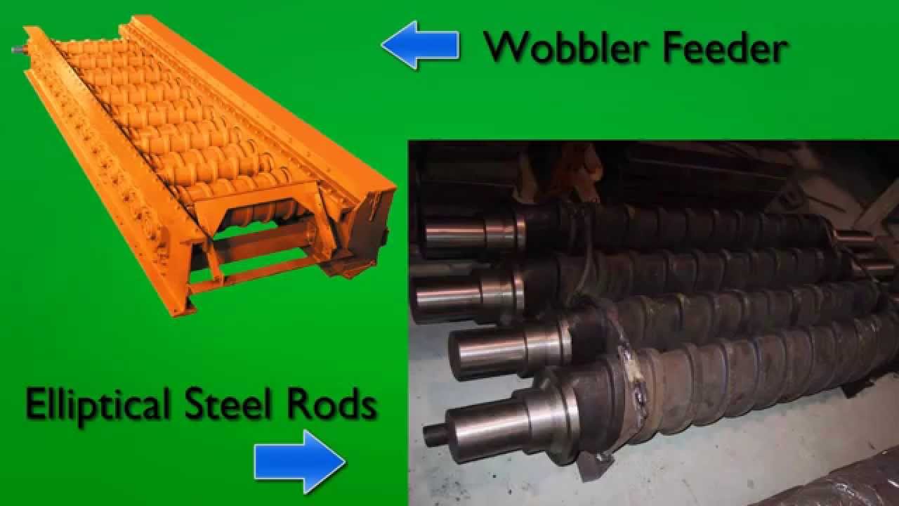 Wobbler Feeder Working Principle (Roller Screen) Mineral Processing