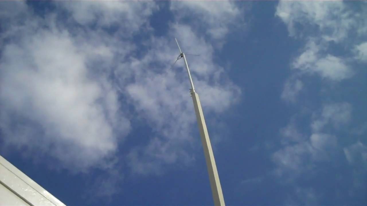 Amateur radio homemade antenna mast YouTube