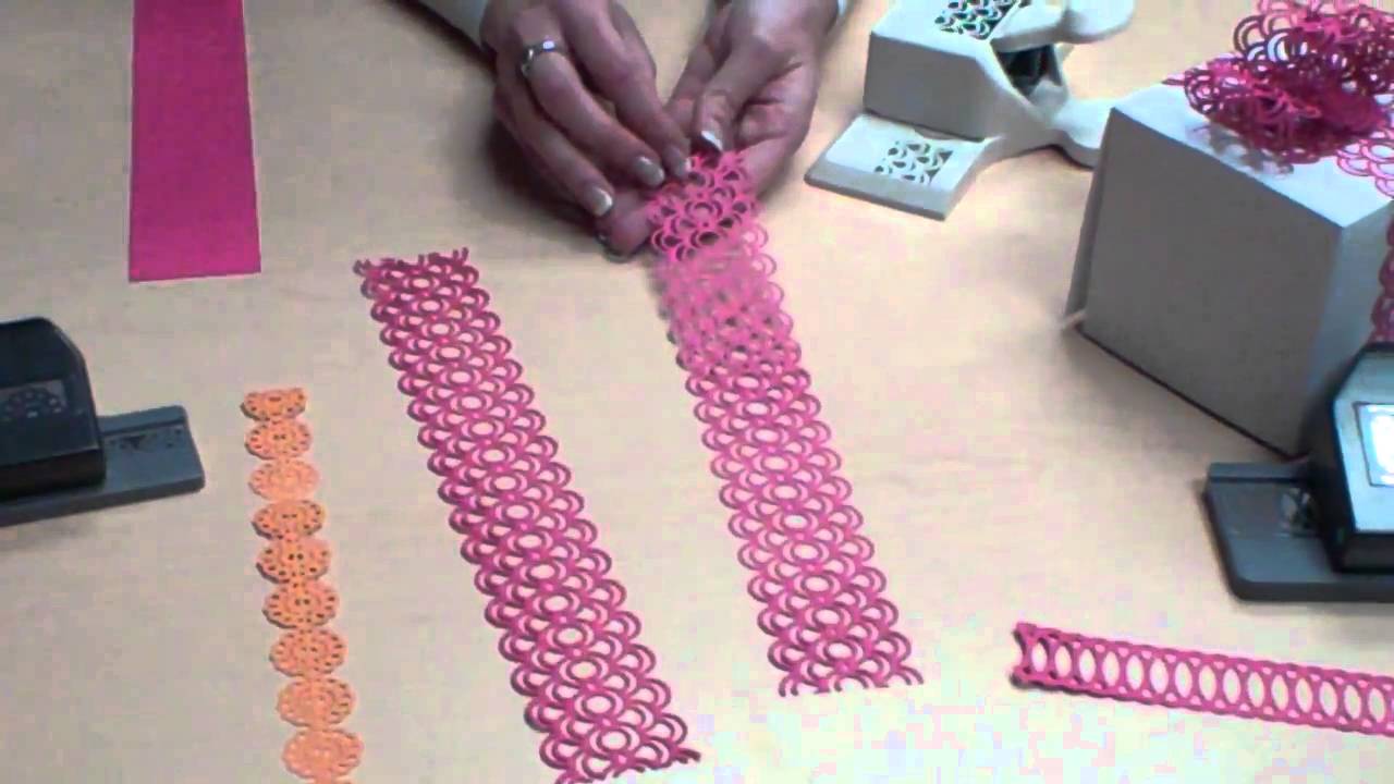 Border Punch Paper Ribbon with Archiver's YouTube