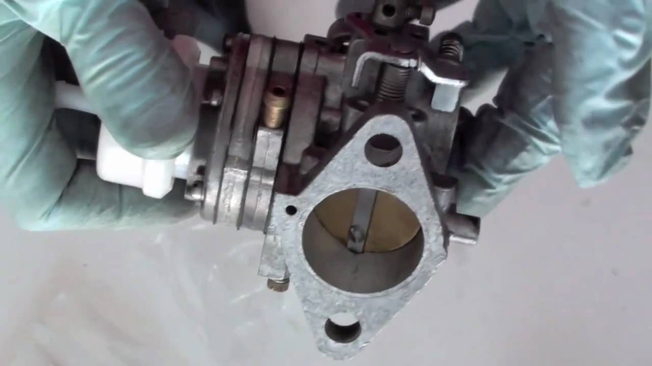 Vintage sled Tutorials 5 Rebuilding a Tillotson carburetor. YouTube