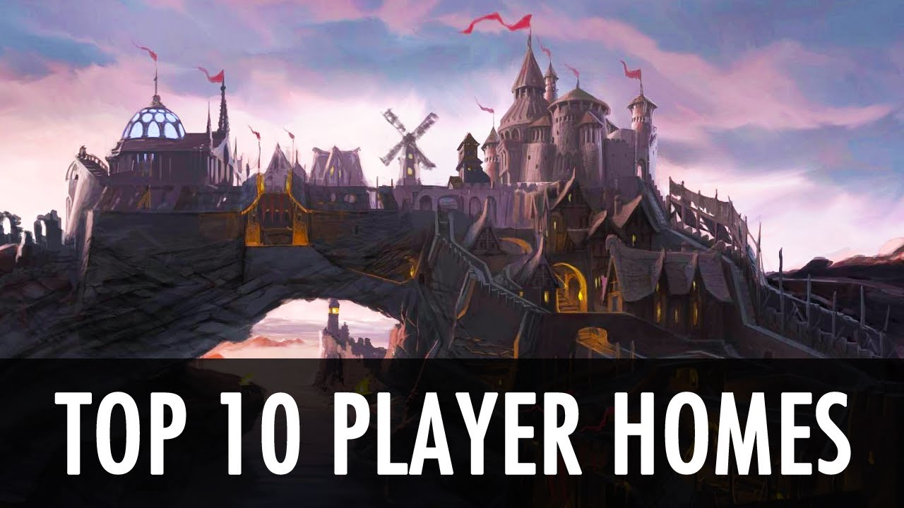 Skyrim Top 10 Player Home Mods YouTube