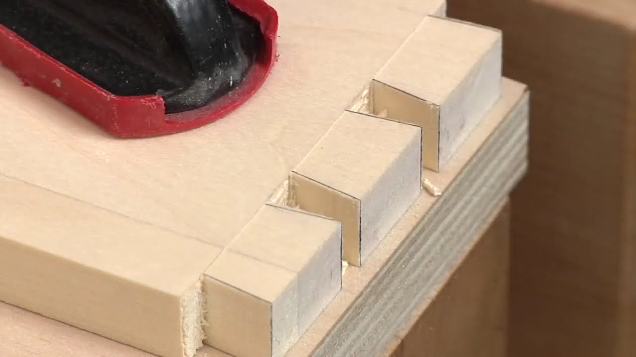 122 How to Make Hand Cut Half Blind Dovetails YouTube