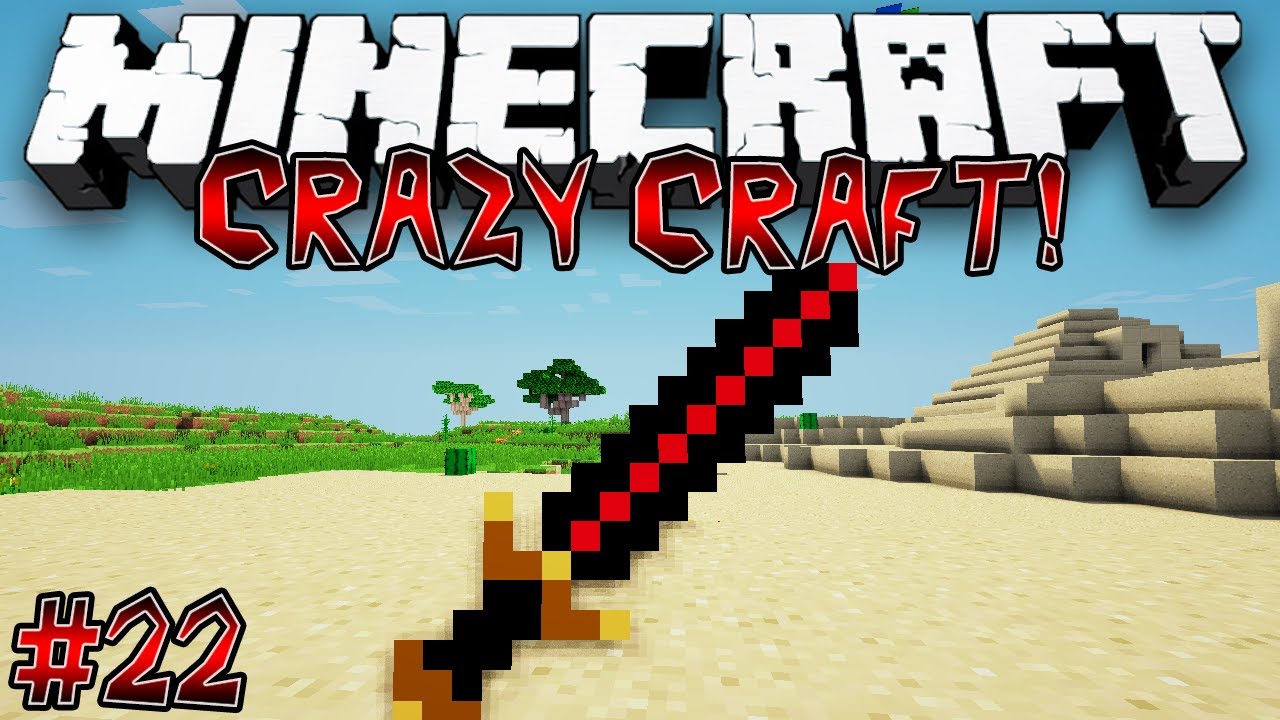 "Crafting Big Bertha!" CRAZY CRAFT (MINECRAFT MODDED