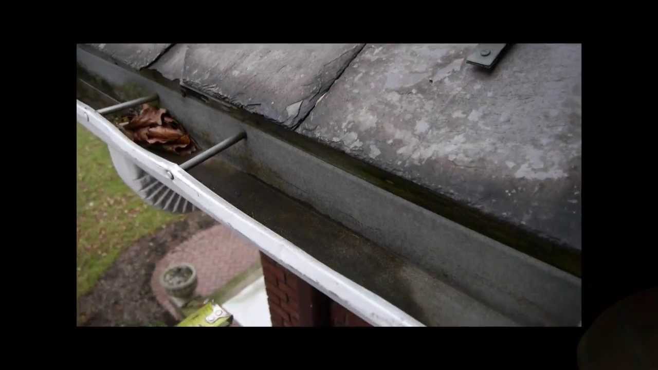 Drip Edge Installation to prevent Water Dripping behind a Rain Gutter