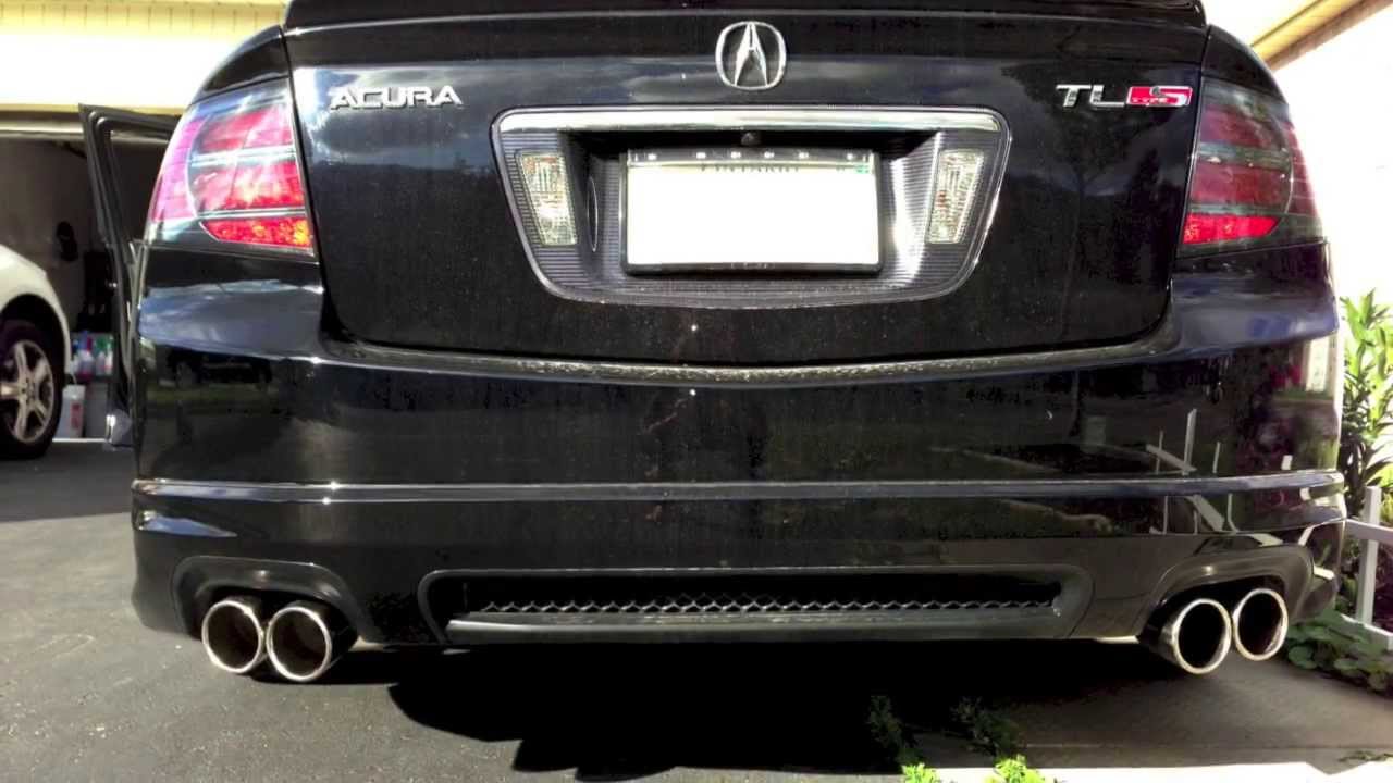08 Acura TLS 6MT RV6 True Dual Exhaust + HFPC + V3 JPipe YouTube