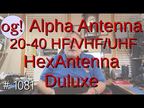 Alpha Antenna 2-40 HF/VHF/UHF HexTenna Deluxe (#1081) – The YouTubers Bunch