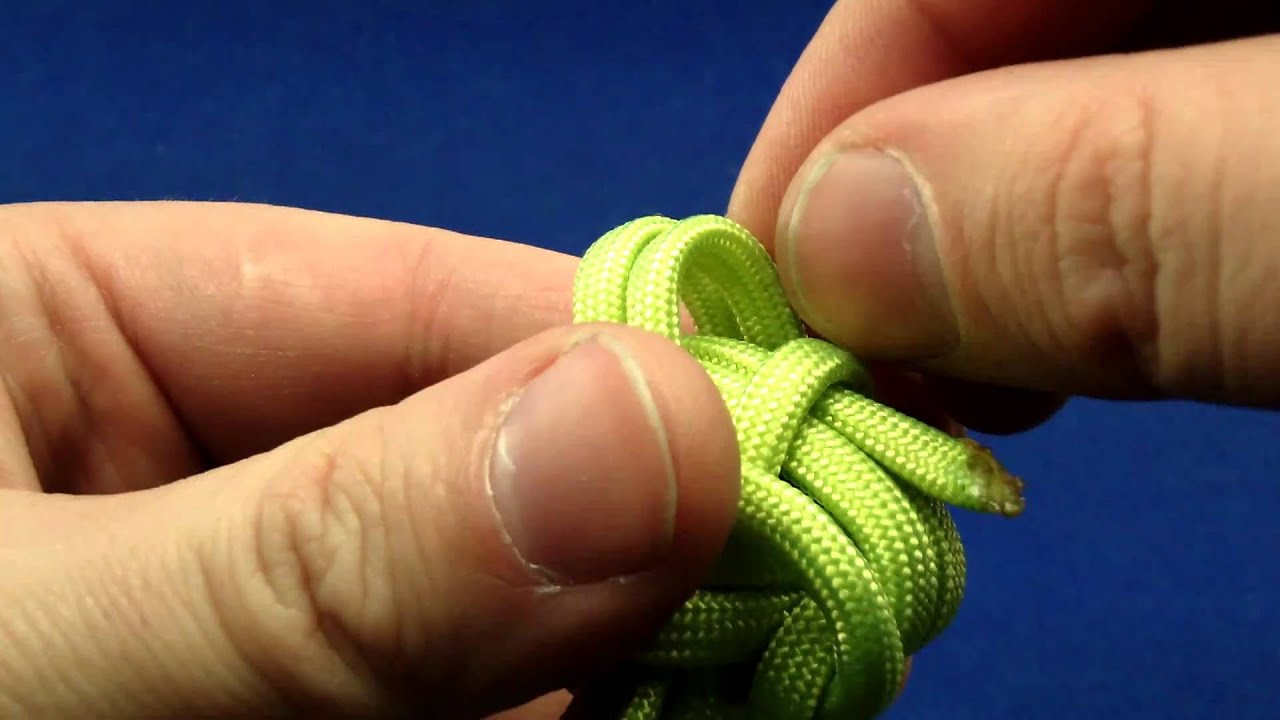 How to tie a monkey's fist YouTube