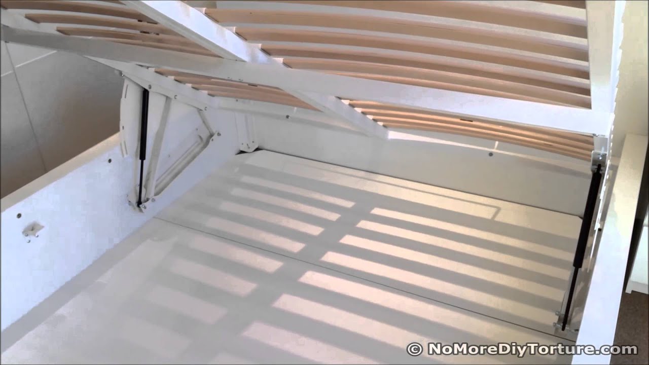 Storage Bed IKEA Malm Bed Frame with Storage Design YouTube
