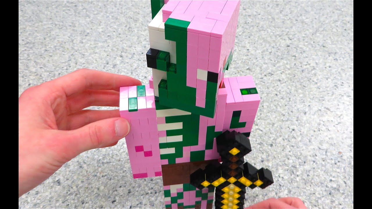 LEGO Zombie Pigman Minecraft YouTube