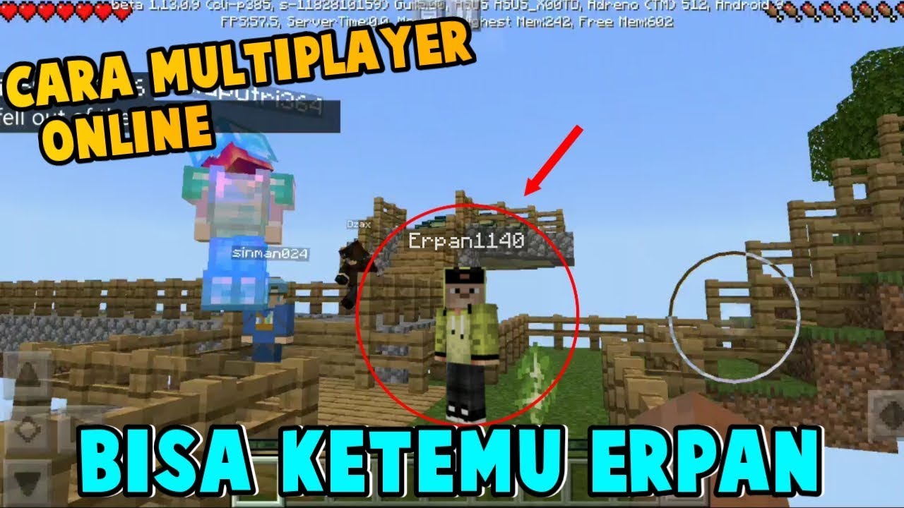 Cara Login Minecraft Pe Di Android Meadow Dixon