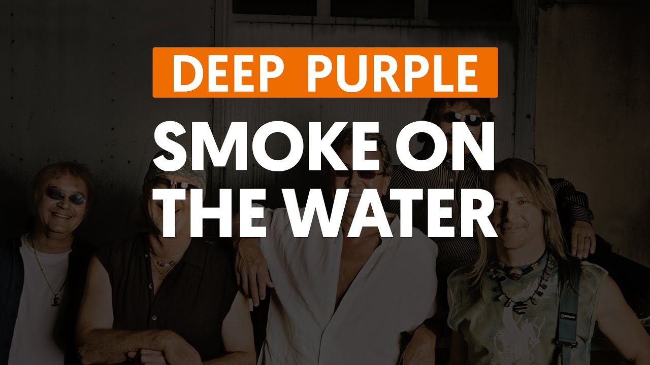 Smoke On the Water Deep Purple (aula de guitarra) YouTube