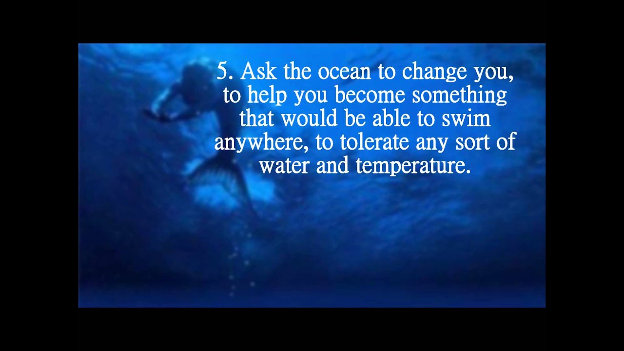 How To A Mermaid/Merman Without A Spell YouTube
