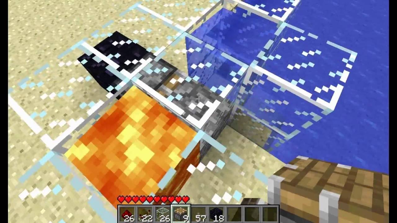 Minecraft Cobblestone Auto Bridge Builder (with tutorial) YouTube