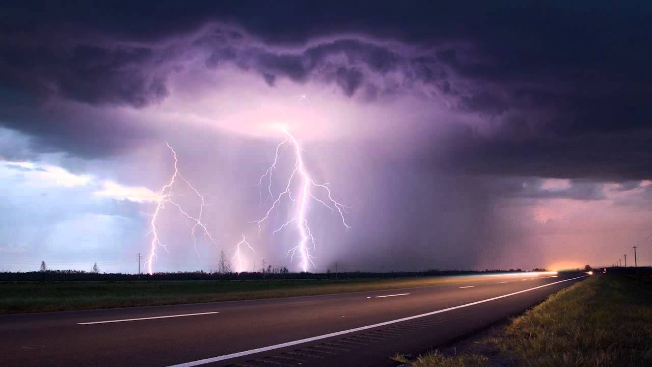 Epic Lightning Storm in YouTube