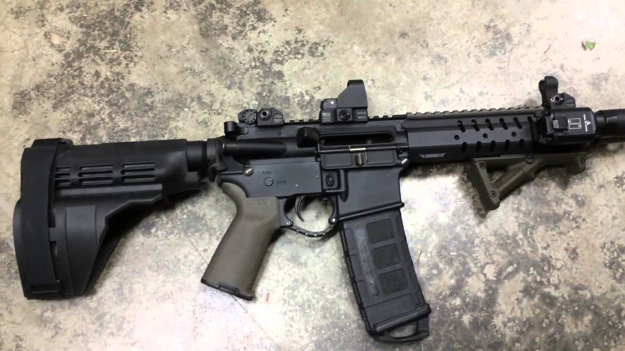 Ar15 300 blackout pistol build YouTube