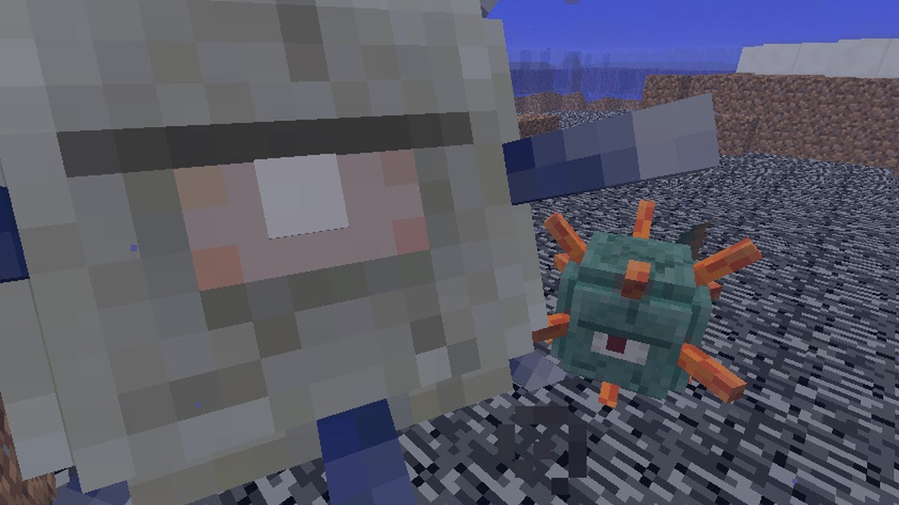 Minecraft Guardian & Elder Guardian Facts (New Water Mob) YouTube