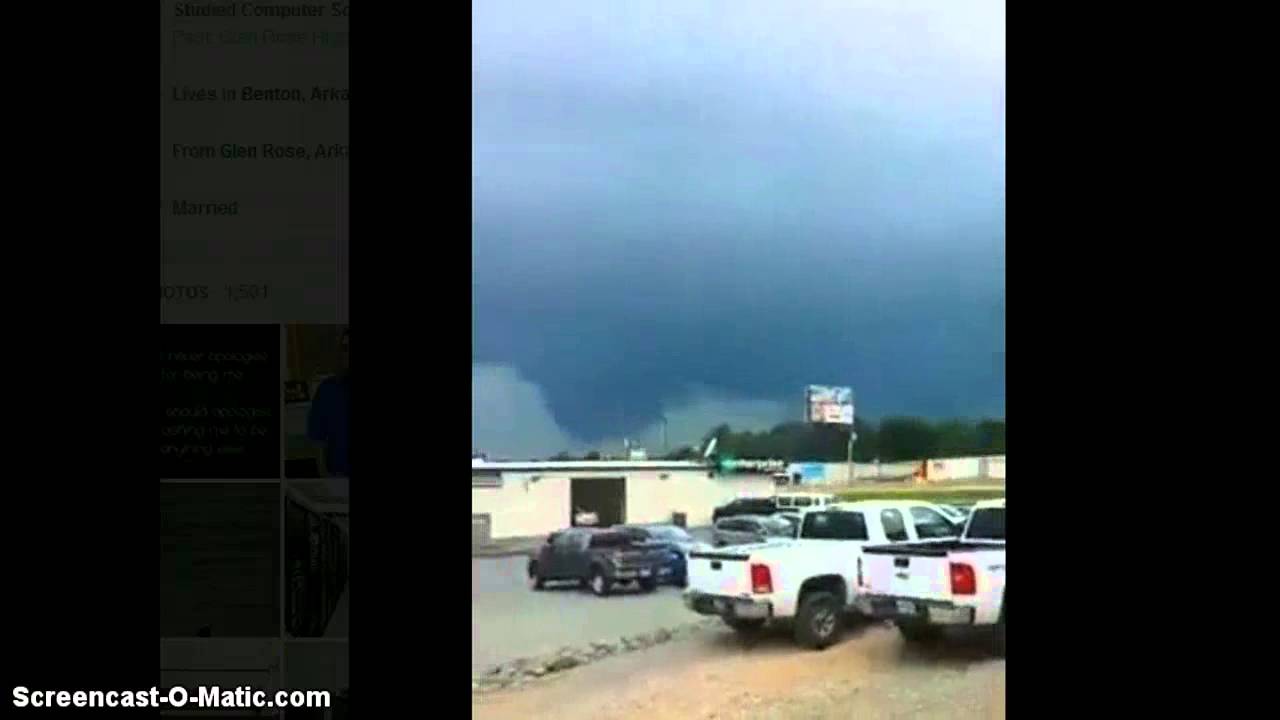 Tornado Footage Benton Arkansas June 6 2014 YouTube