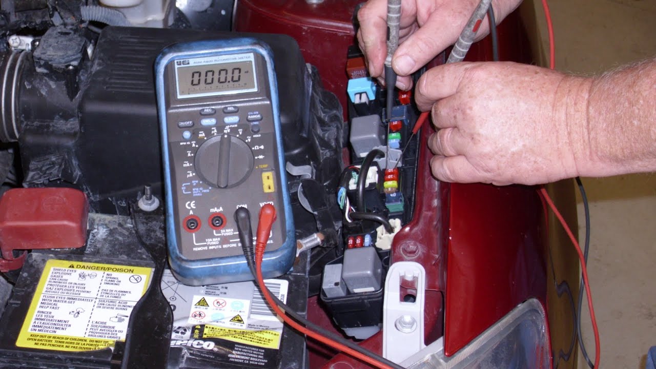Using Voltage Drop To Find Keyoff Battery Drains YouTube