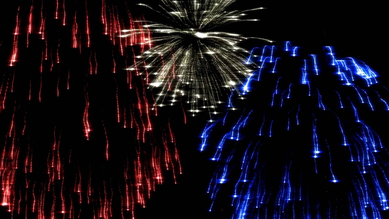 Red, White, and Blue Fireworks [After Effects] YouTube