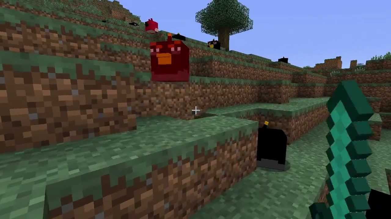 Minecraft Mod Angry Birds YouTube
