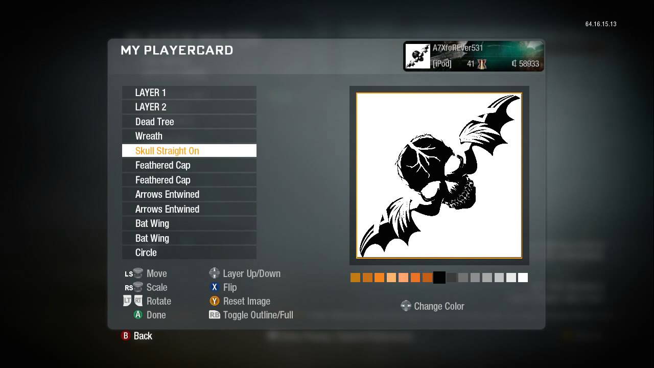 Call of Duty Black Ops Avenged Sevenfold Deathbat Emblem YouTube