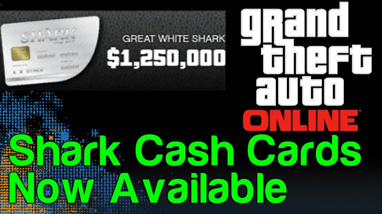 GTA 5 Online Update Shark Cash Cards Are Now Available (GTA 5