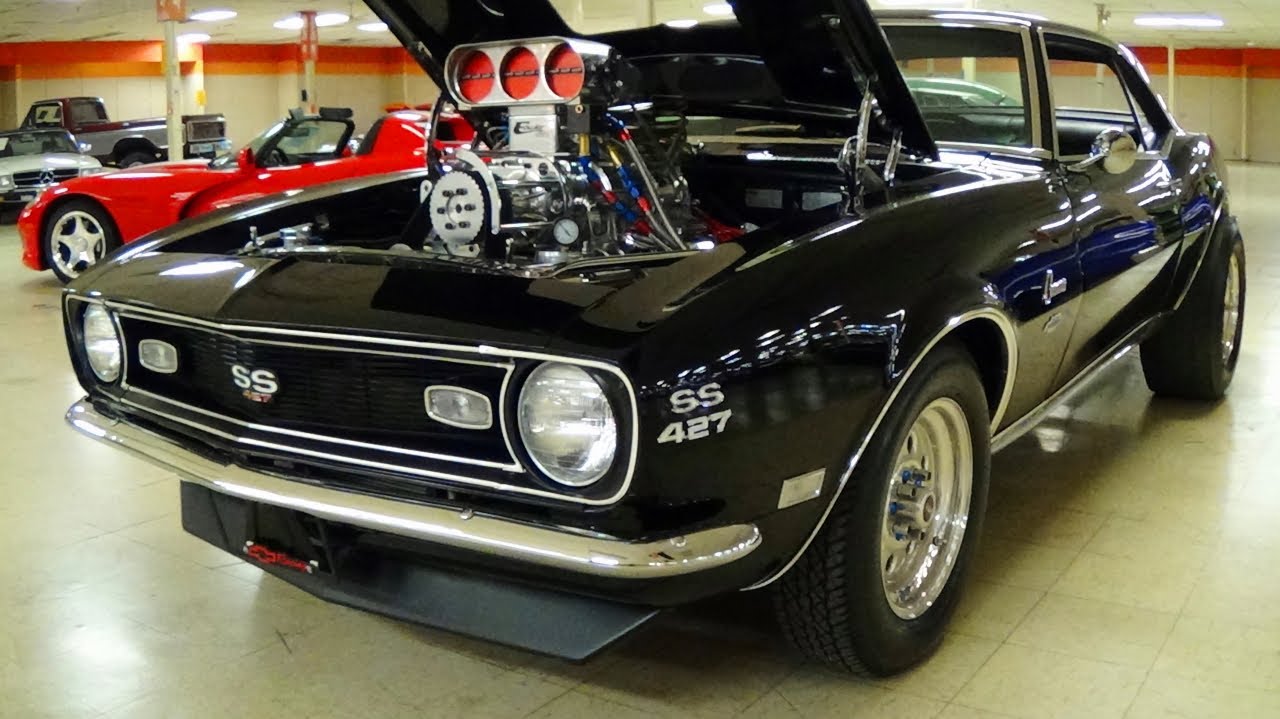1100 HP Supercharged 1968 Camaro 540 Big block Injected V8 YouTube