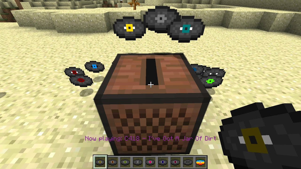 Minecraft Music Disc Mod proof that it works YouTube