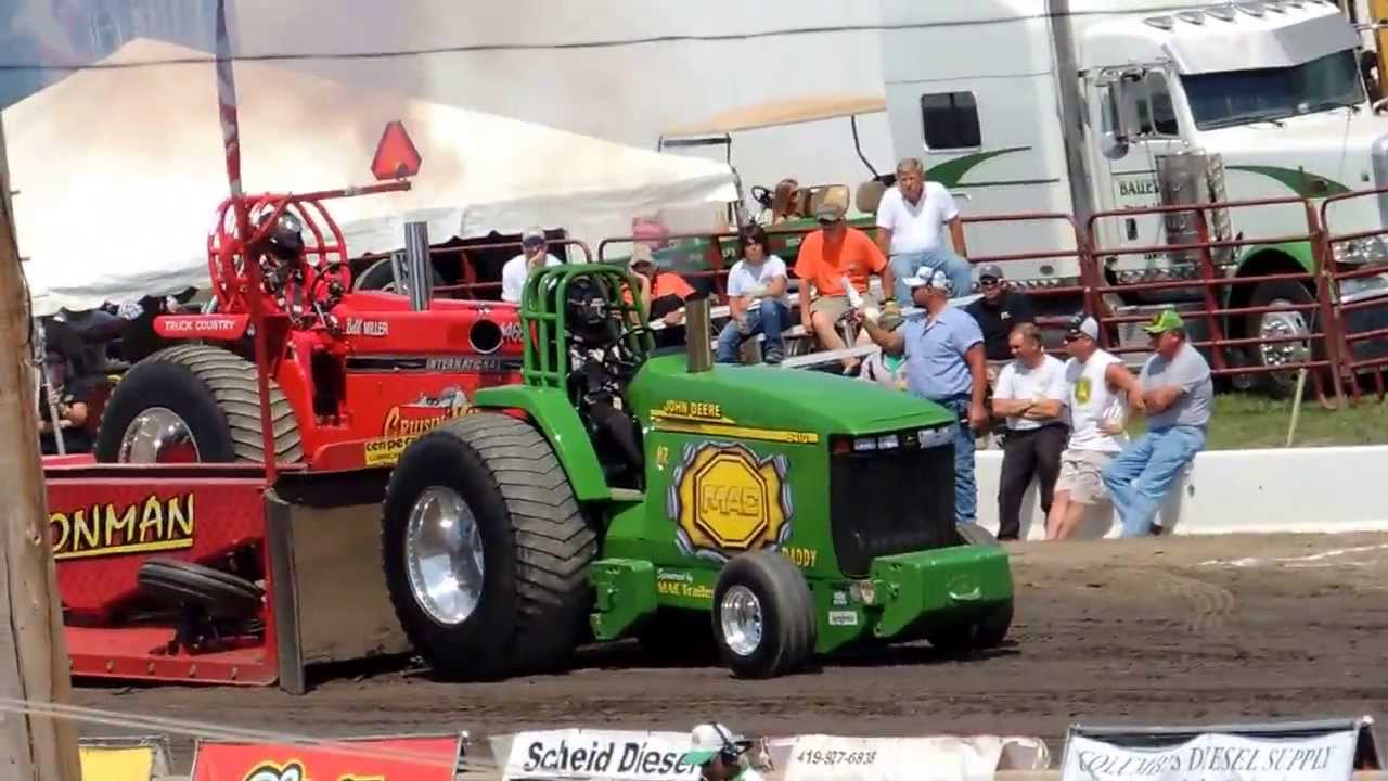 Mac Daddy pro stock tractor at Bowling Green 2013 YouTube