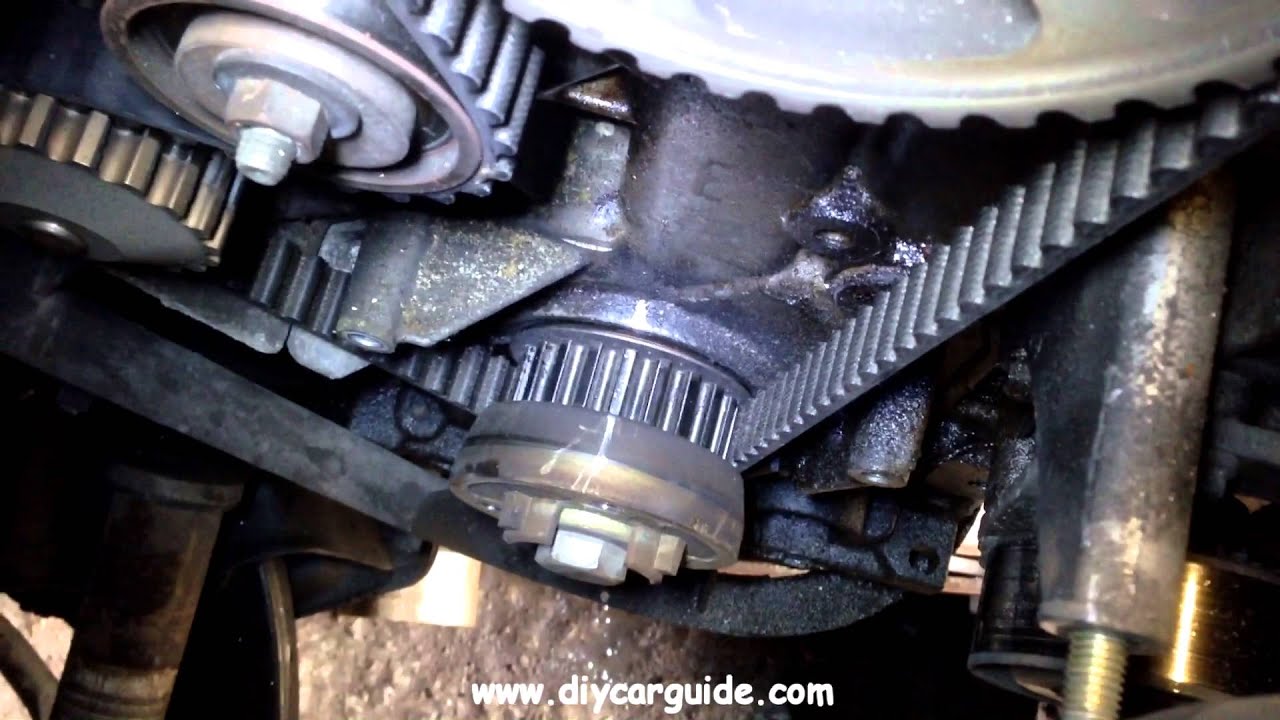 Peugot 206 Timing Belt & Water Pump Replacement YouTube