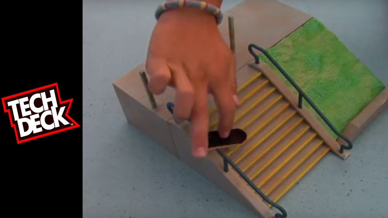 Tech Deck Tutorials Basic Street Tricks YouTube