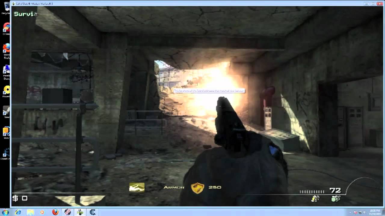 Modern Warfare 3 Survival Mode Connect to YouTube
