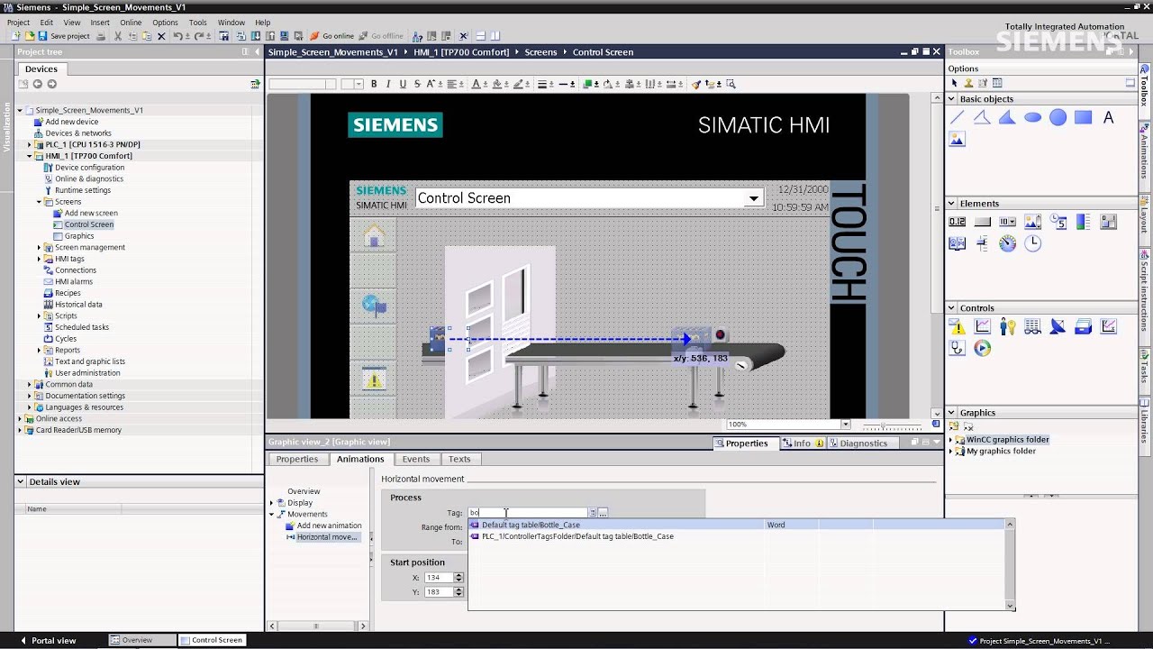 TIA Portal Time Savers Screen Animations YouTube