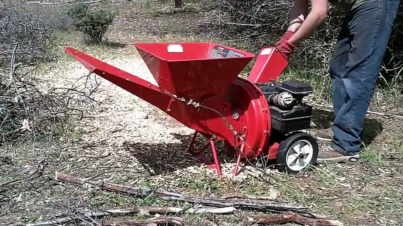 MTD 5 HP Chipper YouTube