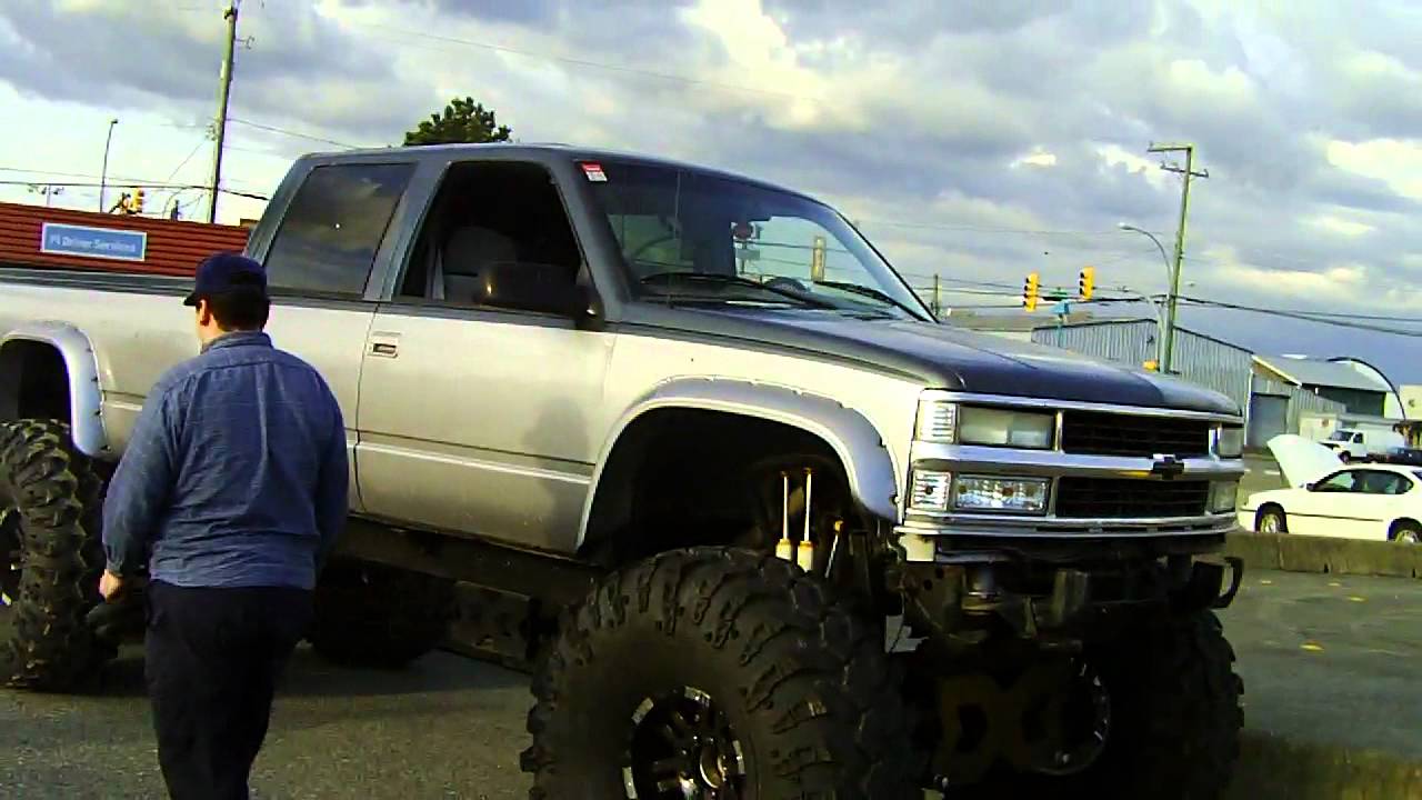 Chevrolet 3500 Crew Cab lifted truck 6.5L Turbo Diesel YouTube
